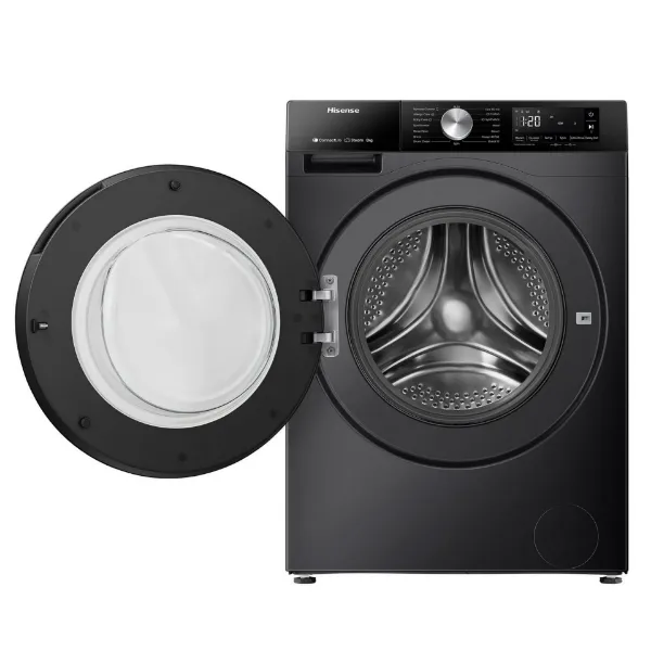 Hisense WF3S8043BB3 8kg 1400 Spin Washing Machine - Black