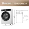 Hisense WF3S9043BW3 9kg 1400 Spin Washing Machine - White