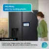 Samsung RS90F64EEFEU 91.2cm 60/40 Total No Frost American Fridge Freezer - Black