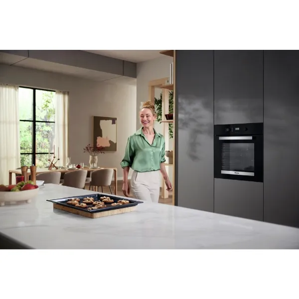 Miele H2455BP Built In Single Electric Oven with Pyrolytic Cleaning