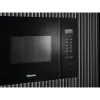 Miele M2234SC Built-In Microwave with Grill in Obsidian Black