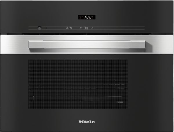 Miele DG2840 45cm Built in Steam Oven in Stainless Steel/Clean Steel