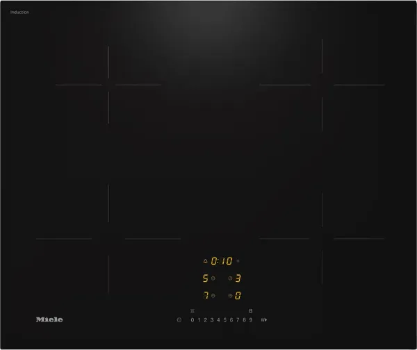 Miele KM7361FL 60cm 4 Zone Induction Hob in Black