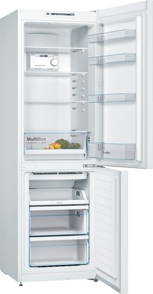 Bosch KGN36NWEAG Freestanding Fridge Freezer In White
