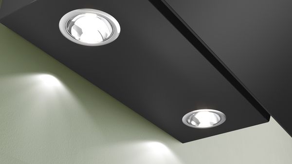 Bosch DWK65DK60B 60cm Wall-Mounted Cooker Hood in Black