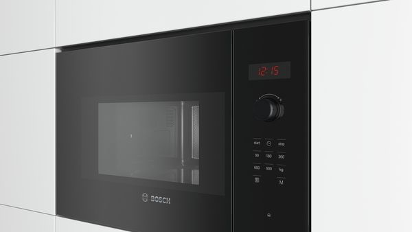 Bosch BFL553MB0B Built In Microwave Oven In Black