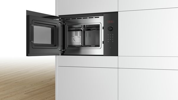 Bosch BFL553MB0B Built In Microwave Oven In Black