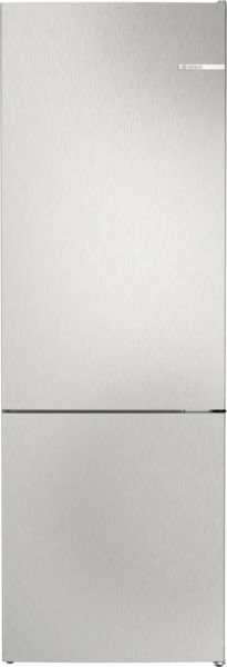 Bosch KGN492LDFG Freestanding Fridge Freezer In Inox-look