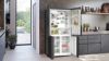 Siemens KF96DPXEA American Style Fridge Freezer with French Doors in Brushed Black Steel anti-fingerprint