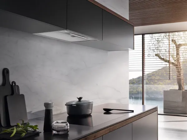 Miele DAE1530 55cm Canopy Cooker Hood in Stainless Steel