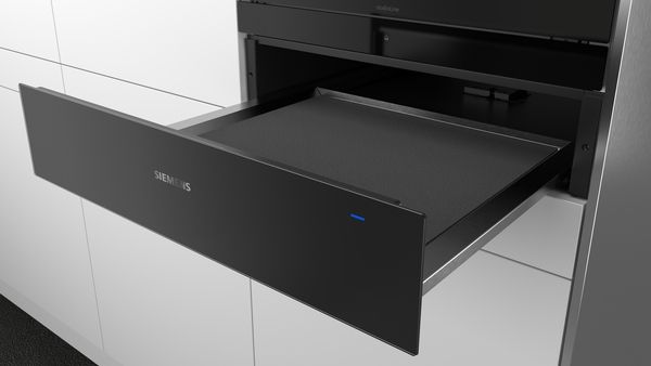 Siemens BI510CNR0B Built-in Warming Drawer in Black