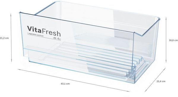 Bosch KSV36VWEPG Freestanding Fridge In White