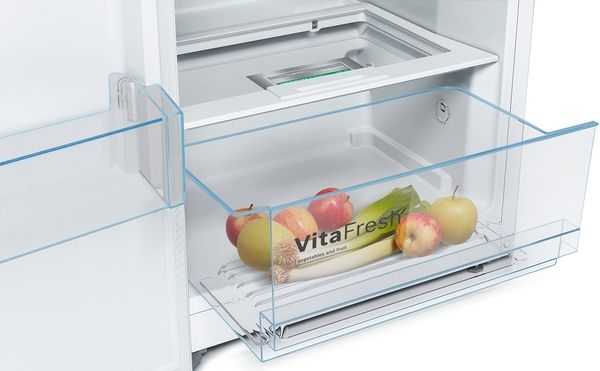 Bosch KSV36VWEPG Freestanding Fridge In White