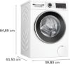 Bosch WNG25401GB Washer Dryer In White
