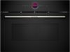 Bosch CEG732XB1B Series 8 Built-in Microwave Oven with Grill in Black