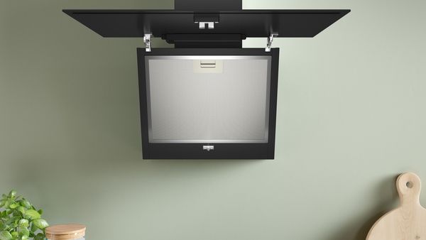 Bosch DWK85DK60B 80cm Wall-Mounted Cooker Hood in Black