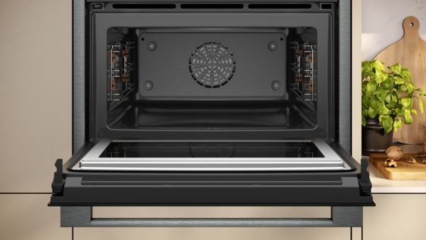 Neff C24MS31G0B Built In Compact Oven With Microwave Function in Graphite