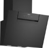 Neff D65IFN1S0B 60cm Wall-Mounted Cooker Hood in Clear Glass and Black
