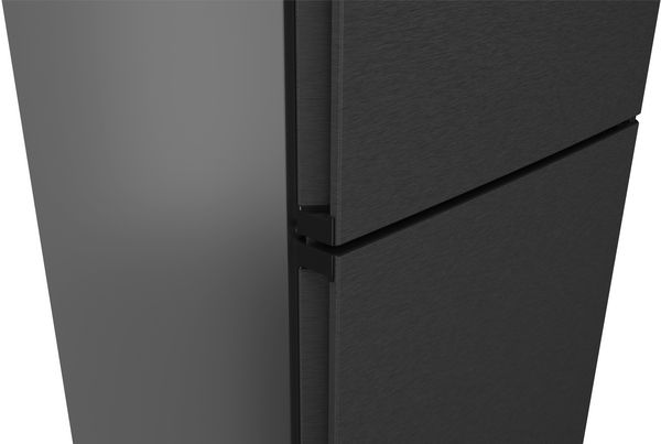 Siemens KG39NXXDFG Freestanding Fridge Freezer in Black inox-antifingerprint coating