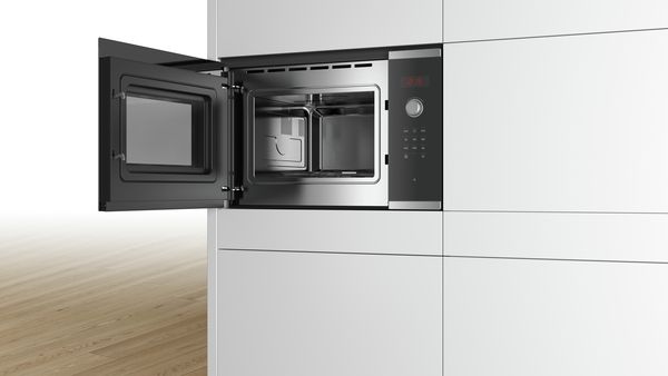 Bosch BFL553MS0B Built In Microwave Oven In Stainless Steel