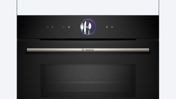 Bosch CMG7361B1B Built In Compact Oven With Microwave Function In Black