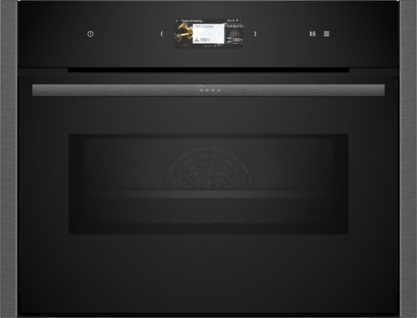 Neff C24MS71G0B Built In Compact oven With Microwave Function In Graphite