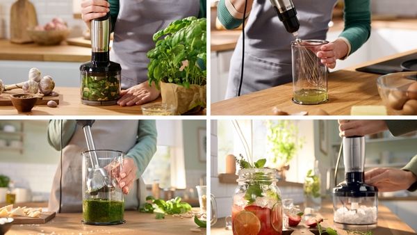 Bosch MSM6M622GB Series 6 1000 W ErgoMaster Hand Blender in Stainless Steel