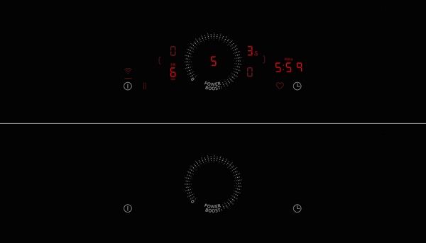 Neff V58NHQ4L0 80cm Induction Hob with Integrated Ventilation System in Black