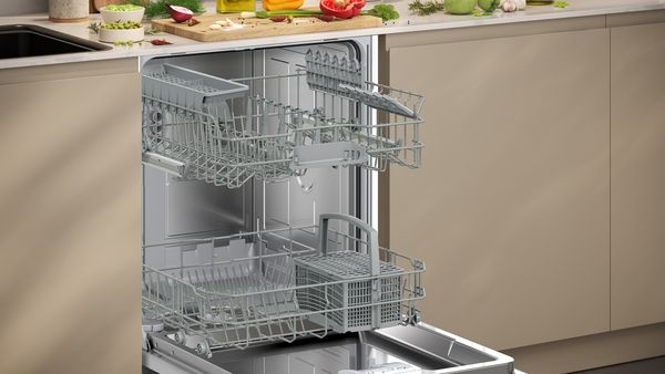 Neff S153HTX02G Full Size Integrated Dishwasher with 13 Place Settings