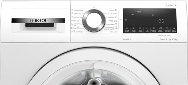 Bosch WNA144V9GB Washer Dryer In White