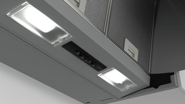 Bosch DEM66AC00B Series 2 60cm Integrated Cooker Hood in Silver