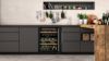 Neff KU9213HG0G Built-In Wine Cooler in Black with Glass Door