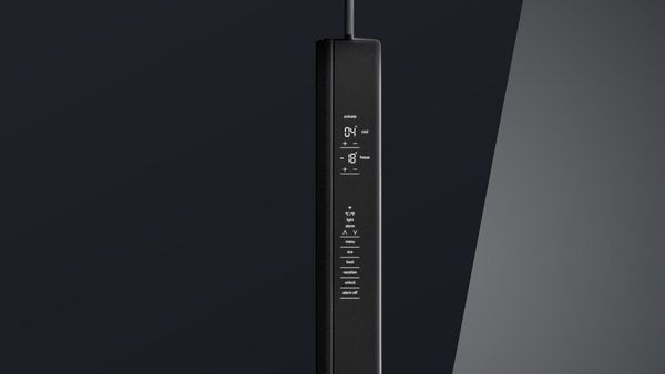 Siemens KF96RSBEA American Style Fridge-Freezer in Black