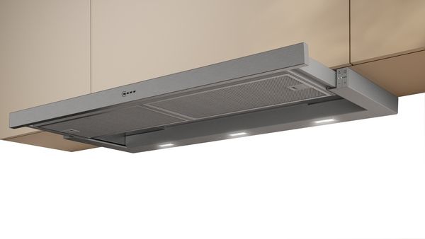 Neff D49ED22N1B 90cm Telescopic Cooker Hood in Silver Metallic