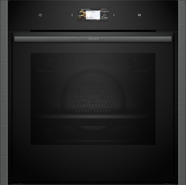 Neff B64CS51G0B Built In Single Electric Oven Graphite with Slide & Hide®