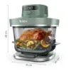 Ninja AS090UKGN CRISPi PRO 5-in-1 Glass Air Fryer - Green