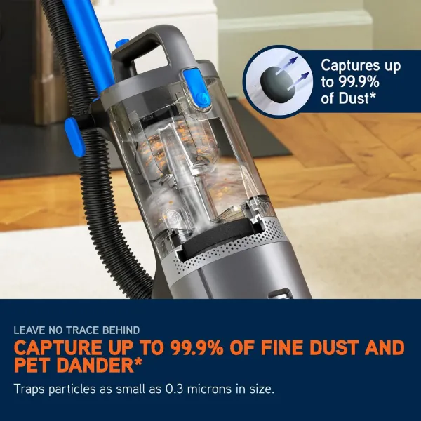 Vax CDUP-LOXR LiftOut Reach Pet Upright Vacuum - Graphite / Blue