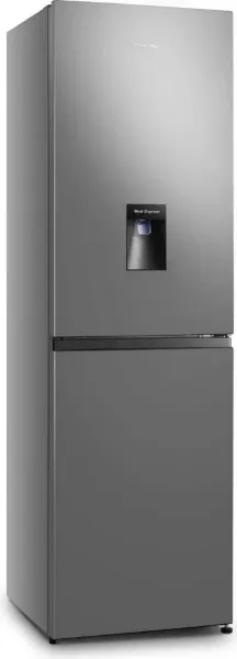 Hisense RB327N4WCE 50/50 Total No Frost Fridge Freezer - Stainless Steel