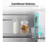 Hisense RF815N4SESE Total No Frost Plumbed American Fridge Freezer - Silver