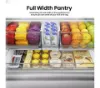 Hisense RF815N4SESE Total No Frost Plumbed American Fridge Freezer - Silver