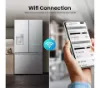 Hisense RF815N4SESE Total No Frost Plumbed American Fridge Freezer - Silver