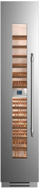 Bertazzoni WC455BLX2T 45 cm Built-in Wine Cellar Column Left Hinge in Stainless Steel 