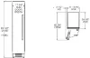 Bertazzoni WC455BRX2T 45 cm Built-in Wine Cellar Column Right Hinge in Stainless Steel 