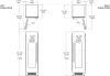 Bertazzoni WC605BRX2T 60 cm Built-in Wine Cellar Column Right Hinge in Stainless Steel 