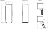 Bertazzoni RLD60F4FXNC 60cm Freestanding No Frost Larder Fridge in Stainless Steel