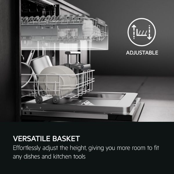 AEG GI8200A1SN 8000 Series Integrated Full Size Wifi Enabled Dishwasher