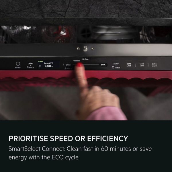 AEG GI8210X2PN 8000 Series Full Size Wifi Enabled Integrated Dishwasher 
