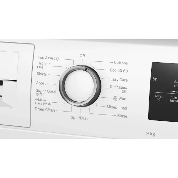 Bosch WAN28255GB 9kg 1400 Spin Washing Machine - White