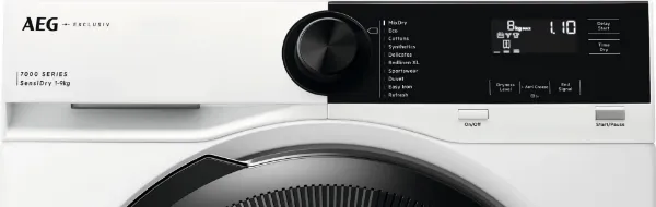 AEG TR729A4B 9kg Heat Pump Tumble Dryer - White