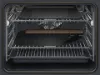 AEG GX7PB63FSB 59.6cm Built In Electric Single Oven - Gloss Black with Steel Trim